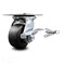 Service Caster 4 Inch Polyolefin Caster with Ball Bearing and Brake/Swivel Lock SCC-35S420-POB-SLB-BSL - alternate 2